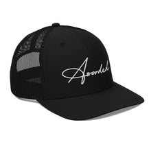 Load image into Gallery viewer, Scripted Type Logo Trucker Cap
