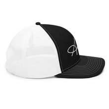 Load image into Gallery viewer, Scripted Type Logo Trucker Cap
